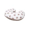 Almohada de lactancia Sensillo Velvet Crochet Friends con mango ergonomico.