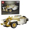 Coche de bloques Vintage K500 de Lean toys con 952 piezas