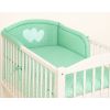 Protector de Cuna My Sweet Baby Universal Hearts Mint