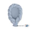 Braided Baby Nest 2 In 1 - Pastel Blue