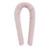Nido Cambrass Unic rosa, detalle reborde acolchado piqué y plumeti orgánico