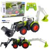 Tractor Agrícola con Cubo y Excavadora Control Remoto 2 en 1