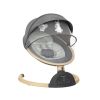 Columpio eléctrico de lado a lado Kikkaboo Ashlee Gris Oscuro