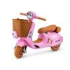Scooter Eléctrico Infantil Vespa XW-03 Rosa 12V - imagen 2