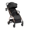 Silla de Paseo Autoplegable Kikkaboo Joy Negro para Bebé
