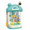 Máquina atrapapeluches con peluches coloridos y diseño atractivo