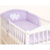 Protectores de Cuna My Sweet Baby - Corazones en Puntos Blancos