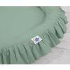 Set dosel y nido con volante My Sweet Baby - Verde Pastel - imagen 3