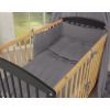 Protector de Cuna Muselina My Sweet Baby 180x30cm Anthracite - imagen 2