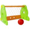 Portería de Fútbol Verde y Naranja para Niños
