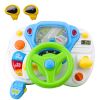 Simulador de conducción Lean toys fabricado con plástico de alta calidad.