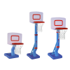 Canasta de baloncesto de Lean toys en azul, diseño atractivo