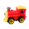 Locomotora control remoto giratoria roja