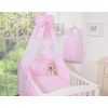 Juego de Cuna 5 piezas My Sweet Baby - Canopy Corazones Rosa