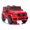 Coche eléctrico Mercedes G63 Rojo Lean Cars para bebés
