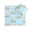 Set de Cama para Bebé My Sweet Baby - 2 Piezas - Búhos Turquesa