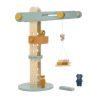 Grúa de madera Trixie - Juguete de construcción infantil