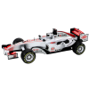 Coche de Carreras RC Control Remoto 1:12 Plata con Sonido