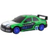 Coche Deportivo Teledirigido R/C 1:24 Verde con Ruedas Intercambiables