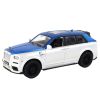 Coche R/C 1:20 Blanco y Azul Control Remoto