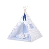 Tipi Infantil My Sweet Baby con Alfombra y Cojines - Estrellas Negras