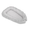 Baby Nest Premium Cocoon For Infants With A Ruffle My Sweet Baby- Grey