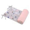 Protector Universal para Cuna My Sweet Baby - Cisnes Grises