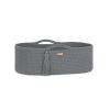 Moses Basket Boho Handmade Cotton With Mattress - Dark Gray