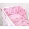 Protector de Cuna Universal My Sweet Baby - Búhos Rosa - imagen 3
