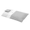 Jgo 2 Pcs.f.nordica Cuna 70 Essentia Gris 110x170x3 Cm - Cambrass - imagen 2