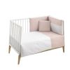 Jgo 2 Pcs.f.nordica Cuna 60 Plumeti Rosa 100x140x3 Cm - Cambrass
