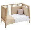 Jgo 2 Pcs.f.nordica Cuna 70 Greeny Beige 110x170x3 Cm - Cambrass