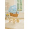Cochecito de Muñecas de Mimbre con Ropa Azul My Sweet Baby - imagen 3