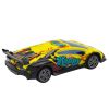 Coche Deportivo RC con Luces LED Amarillo 1:22