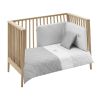 Jgo 2 Pcs.f.nordica Cuna 70 Essentia Gris 110x170x3 Cm - Cambrass