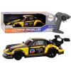 Coche Teledirigido Amarillo 1:16 con Ruedas de Goma