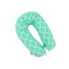 Funda de Almohada de Algodón para Embarazo My Sweet Baby - Marocco Mint