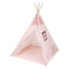 Teepee de madera con alfombra acolchada Kikkaboo - Casa Rosa - imagen 2