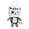 Colgante de Peluche Gato Blanco y Negro Akuku para Bebés