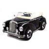 Detalle del salpicadero con LEDs y audio MP3 USB SD del Mercedes 300S negro