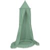 Set dosel y nido con volante My Sweet Baby - Verde Pastel