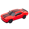 Coche de Carreras RC Drift 4WD Rojo con Ruedas Intercambiables
