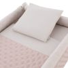 Minicuna Tijera Madera Tender Blush/bco 55x87x74 Cm - Cambrass - imagen 2