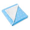 Manta de Cochecito Doble Cara My Sweet Baby - Estrellas Azules - imagen 2