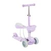 Patinete BonBon 4en1 Kikkaboo Candy Lila para Bebés - imagen 2