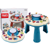 Mesa Educativa Interactiva Infantil con Piano y Tambor Azul