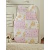 Cotton Sleeping Bag For Children, Size M, 6-12 Months, Tog 2.5, All-season, Pink Plush Toys