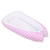 Baby Nest Double-sided Premium Cocoon For Infants Bobono- White Dots/white