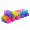 Detalles de los bloques de caucho suaves y flexibles