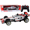 Coche de Carreras RC Control Remoto 1:12 Plata con Sonido